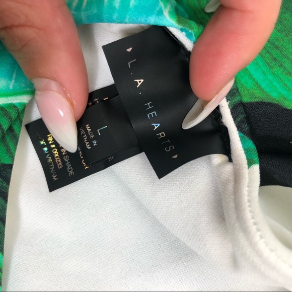 Pacsun One piece Green Bathing suit size L - Picture 3 of 8